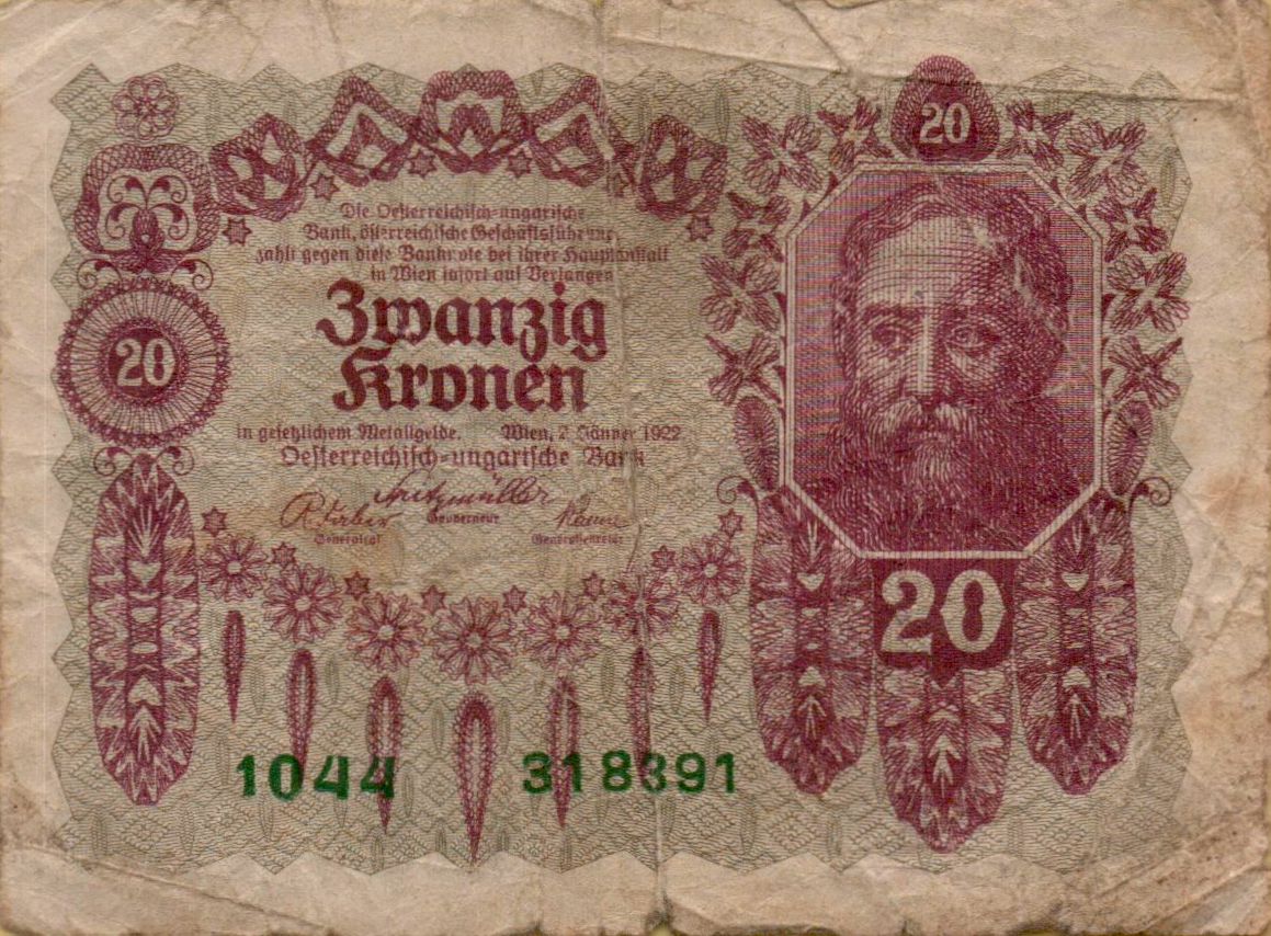 Austria 20 1922 VF P-76